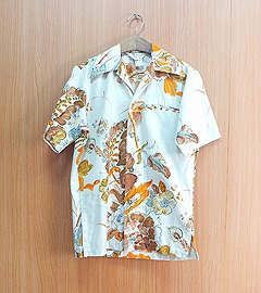 70-80s fashions by myra hawaii 빈티지 하와이 셔츠 우먼 M 사이즈